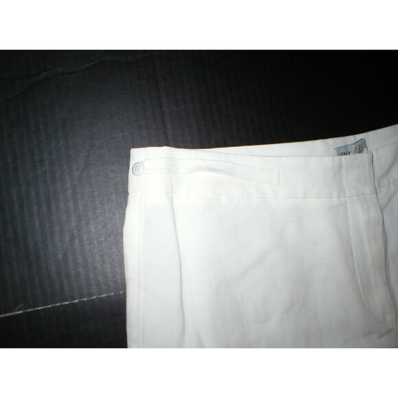 New Womens 34 X 37 NWT Designer Armani Collezioni Pants 48 Italy White Tall Line - Picture 5 of 8